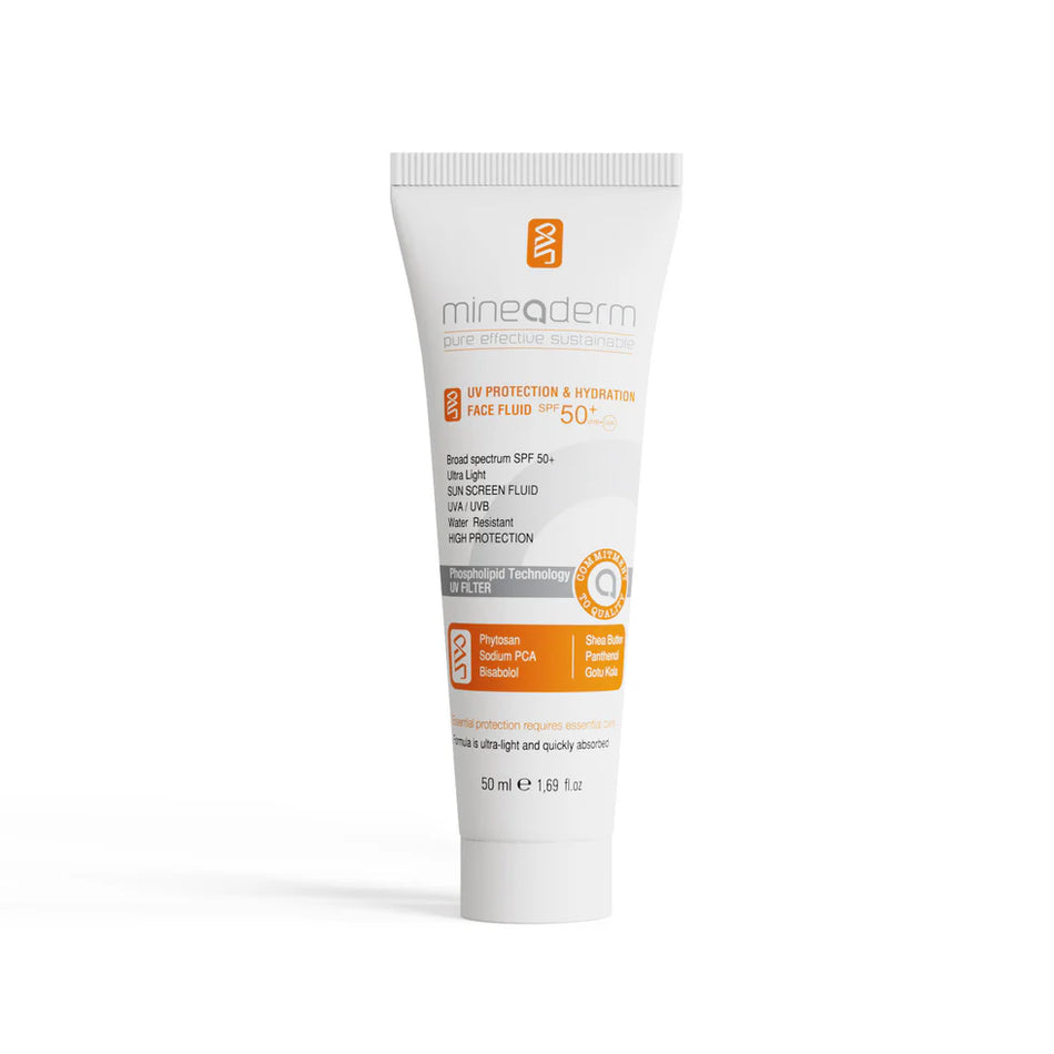 UV PROTECTION & HYDRATION FACE FLUID SPF 50+ UVB+UVA